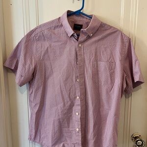 UNTUCKit Red Casual Button Down Shirt for Effortless Style